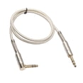 thumbnail image 1 of Cable de sonido auxiliar de 1 pieza Cable de sonido Aux Car Audio Estéreo Cable adecuado para guitarra eléctrica, micrófono, amplificador de potencia, a 100cm, 1 of 8