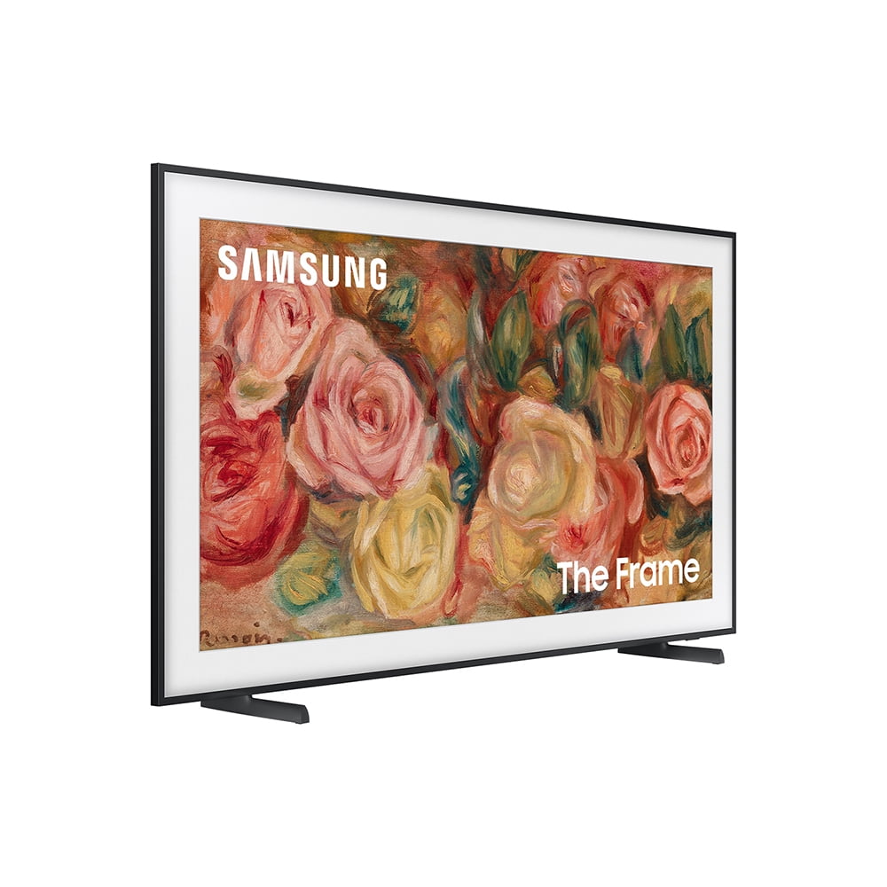 Samsung QN43LS03DAFXZA 43 inch The Frame QLED 4K Smart TV 2024 Bundle with Customizable Bezel Modern White + Deco Gear 4K HDMI 2.0 Cable x2 & CPS Exclusive 26 Month Protection