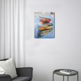 thumbnail image 3 of Ocean View 12x16 Beach Wall Art Depicting Tranquil Sand & Sea Scene, Ideal for Office Decor, 3 of 7