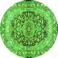 thumbnail image 1 of Ahgly Company Indoor Round Persian Green Traditional Area Rugs, 7' Round, 1 of 1