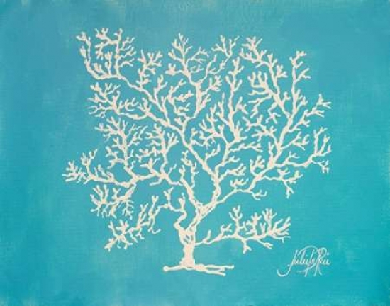 White Coral II Canvas Art - Julie DeRice ()