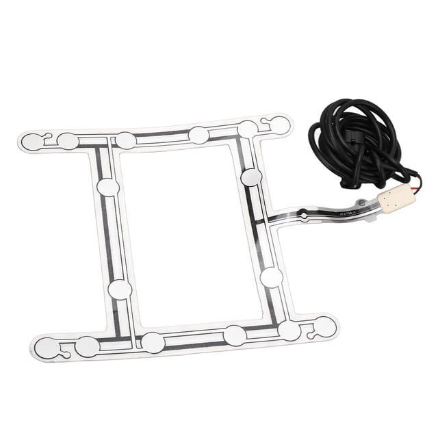 Sensor Del Cinturón De Seguridad Del Automóvil, Sensor De Presión Del Asiento Del Automóvil Reemplazo Seguro De Película Delgada ABS Reducir Lesiones Advertencia De 50 V Para