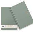thumbnail image 1 of DESIGNER HARDCOVER JOURNAL-BIRCH FOREST-LINED/RULED NO BLEED PAPER-GOLD FOILED-SATIN SILK BOOKMARK, 1 of 4