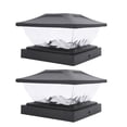 thumbnail image 1 of 2 Pack Solar Post Lights, Waterproof LED Lighting Deck Fence Post Caps Light for Patio Garden Landscape Decoration, 1 of 7