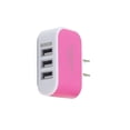 thumbnail image 3 of bravehear Universal Candy Color 3 Wall power adapter USB Multi-Port Wall Charger US Plug Wall Adapter Cube Block AC 110-220V 5V, 3 of 4