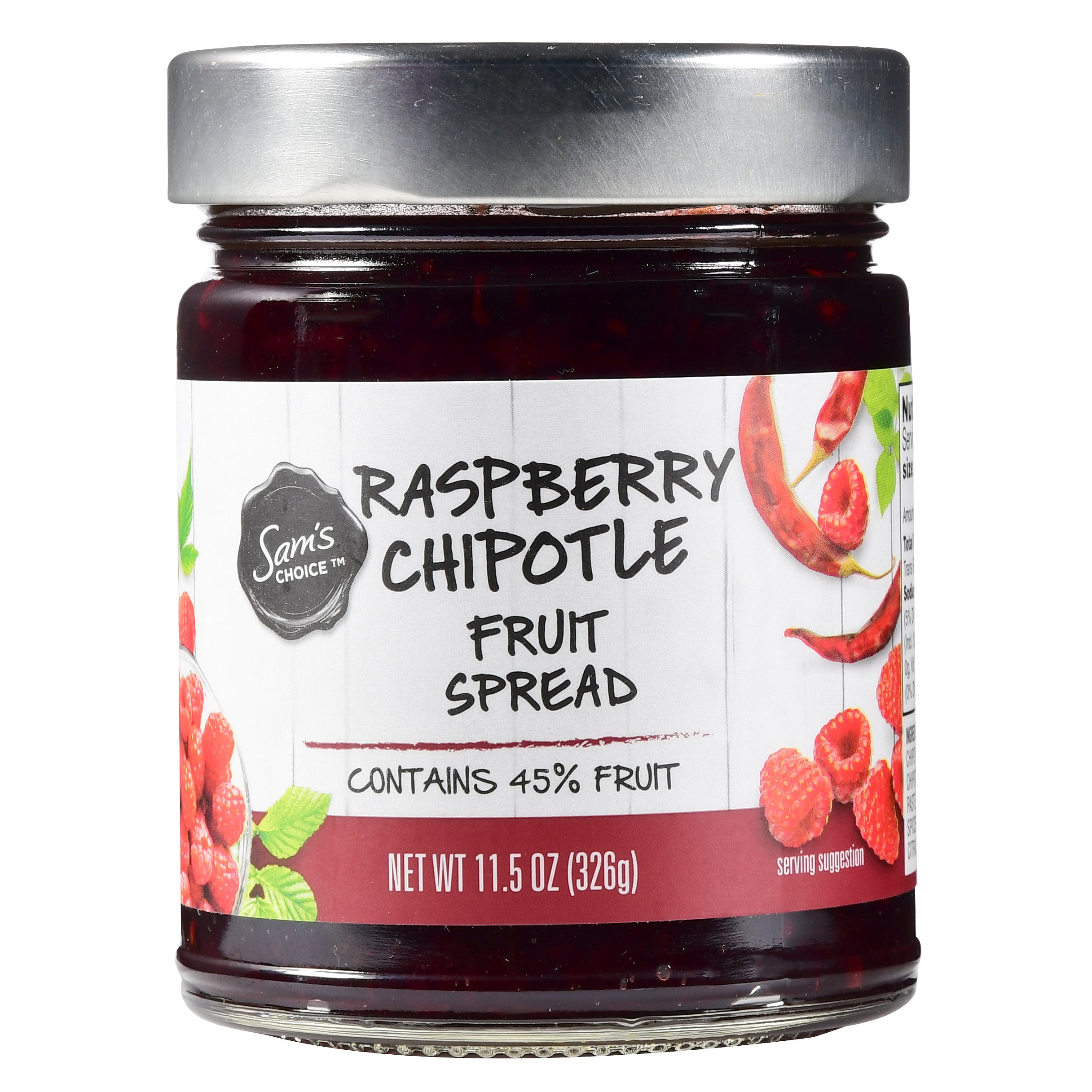 Sam's Choice Raspberry Chipotle Fruit Spread,  oz 