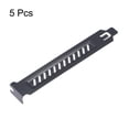 thumbnail image 2 of Unique Bargains PCI Slot Covers with Screws for PC Case Airflow and Dustproof Black 5 Pack, 2 of 5