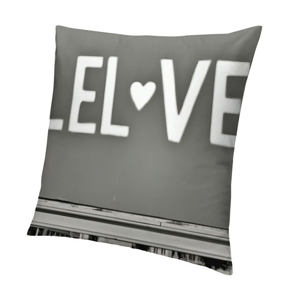Farmhouse Throw Pillow Covers Rustic Square Decorative Cushion Covers for Couch Sofa Bedroom Home Decor