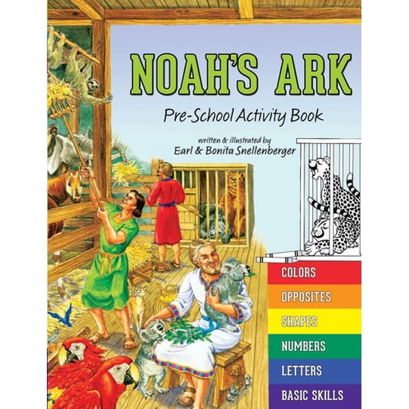 Pre-Owned Noah's Ark Pre-School Activity Book (Paperback 9780890518328) by Earl Snellenberger, Bonita Snellenberger