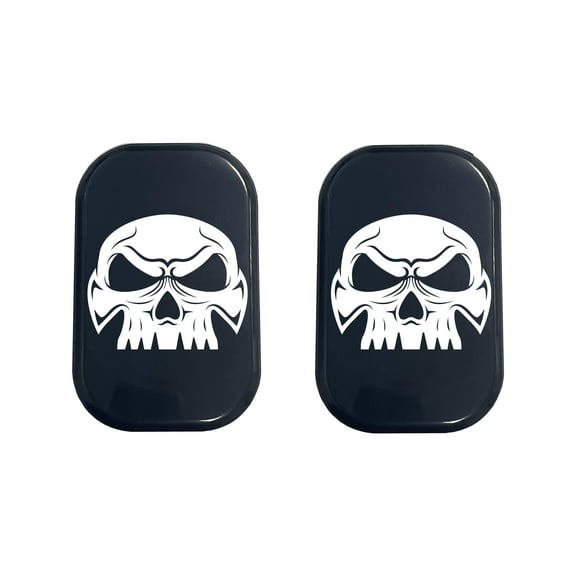 Kustom Cycle Parts Skull Antenna Hole Plug. Fits 2006 to 2023 Harley Touring. Road Glide, Street Glide, Road King