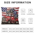 thumbnail image 5 of PHYHOO Hello Love Heart Throw Pillow Covers, Buffalo Plaid Patriotic Cushion Case for Sofa Couch, 5 of 5