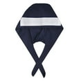 thumbnail image 3 of Nurse Hat Surgical Caps for Women Ponytail Cute Dental Scrub Hats Scrub Cap with Buttons Medical Caps Navy One Size, 3 of 3