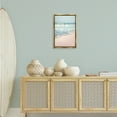 thumbnail image 3 of Stupell Industries California Summer Waves Nautical & Beach Photography Gold Floater Framed Canvas Art Print Wall Art, 17 x 25, 3 of 10