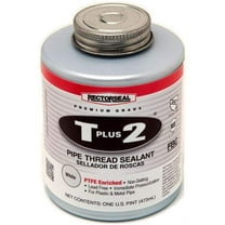 RectorSeal 23431, Brush Top PTFE/Synthetic, White Pipe Thread Sealant Industrial Sealant