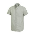 thumbnail image 3 of Mountain Warehouse Mens Lowe Linen Blend Shirt, 3 of 5