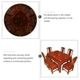 thumbnail image 2 of BESTOYARD 30Pcs Glass Table Rubber Spacer Durable Clear PP Anti Slip Protection Pads, 2 of 8
