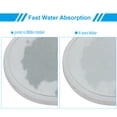 thumbnail image 3 of Uxcell 4 Inch Plant Saucer, Diatomaceous Round Plant Drip Tray Instant Dry for Indoors, Grey 4Pcs, 3 of 5