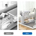 thumbnail image 4 of Sink Sponge Holder Kitchen Sink Organizer Multifunctional Sink Rack Extendable Sink Rack Kitchen Sink Storage Kitchen Sink Towels Kitchen, 4 of 4