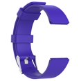 thumbnail image 2 of Correa de reloj de pulsera de silicona suave para Fitbit Versa (púrpura S), 2 of 4