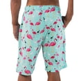 thumbnail image 2 of LazyOne Flamingo Men's Pajama Shorts – Funny Cotton Pajama Shorts for Men, Mens Sleep Shorts with Pockets (L), 2 of 7