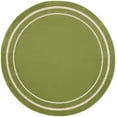 thumbnail image 5 of Nourison Essentials Indoor/Outdoor Green Ivory 6' x round Area Rug, (6 Round), 5 of 9
