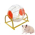 thumbnail image 1 of Pelota de hámster Gutongyuan Silent con soporte 15 cm Naranja, 1 of 7