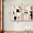 thumbnail image 5 of Strings attached Set Canvas Set of 2 Neutral Art by Art Remedy, Gallery Wrapped, 36 x 54, 5 of 6