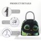 thumbnail image 4 of Fotbe Cute Big-Eyed Black Cat Bolsa de Almuerzo con Estampado, Lonchera Aislada, Contenedor de Comida Reutilizable Tipo Cooler a Prueba de Fugas, 4 of 6