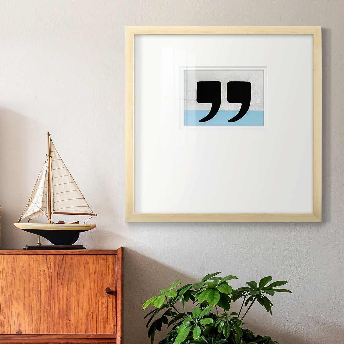He said She said-Premium Framed Print