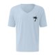 thumbnail image 4 of Playeras Interiores Hombre Cuello V Camisa Corta Con Estampado De Mapa De Primavera Y Verano Para Hombre, Camisa Con Solapa Totalmente Estampada Y Bolsillo, 4 of 4