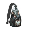 thumbnail image 2 of One Direction Casual Sling Bag for Women Men Travel Crossbody Sling Backpack Small Chest Shoulder Bag Gym Sports Hiking Daypack 7.5 x 3.5 x 15.3 inch, 2 of 5