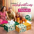 thumbnail image 2 of KRESSA 2 Ply Facial Tissues, 200 Pulls Per Box, Natural Virgin Paper, Set of 3 Boxes, 2 of 4