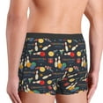 thumbnail image 3 of Uemuo Christmas Holiday Bowling Pattern Men's Boxer Briefs,Trunk Anti-Chafing,Comfortable, Durable, and Stylish Underwear-Small, 3 of 9