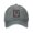 Gray, variant on Men Women Washed Twill Baseball Cap Lineman Pattern Adjustable Dad Hat Gray