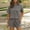 Gray, variant on Mqqzkk Women's Two Piece Lounge Sweatsuits Summer Crew Neck Casual Shirts Elastic Waist Shorts Matching Outfits Travel Tracksuit