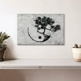 thumbnail image 2 of Elephant Stock Bonsai Yin Yang Wall Art - Horizontal Canvas Wall Art - Living Room Wall Decor - Wellness Canvas - Gray And Black Decor - 12" x 8", 2 of 8