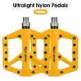 thumbnail image 2 of Pedales de nailon ultraligeros 2 rodamientos Pedales de bicicleta Antideslizantes WEST BIKING  pedal de bicicleta, 2 of 7