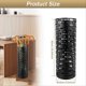 thumbnail image 4 of Umbrella Storage Rack Round Metal Umbrella Standing Holder, Black, 4 of 5