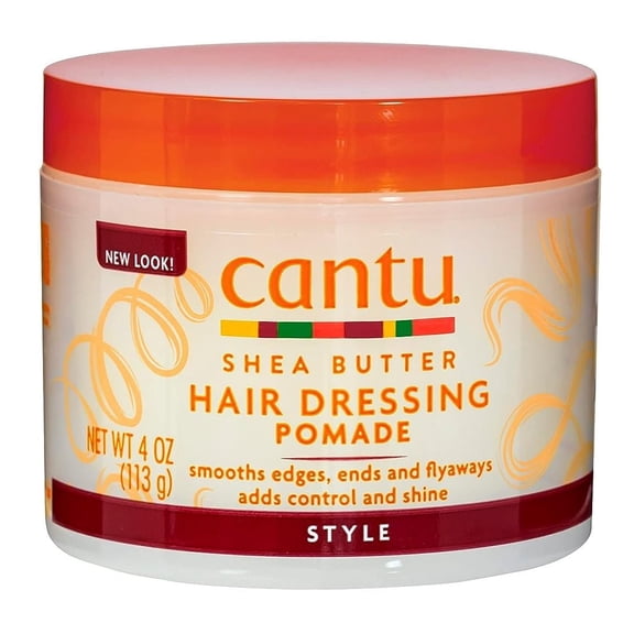 Cantu Shea Butter Hair Dressing Pomade 4oz Jar (Pack of 3)