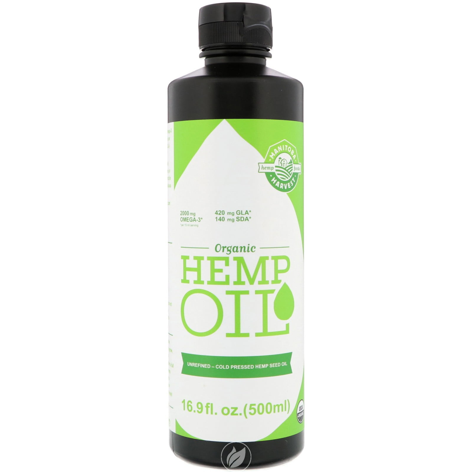 (3 Pack) MANITOBA HARVEST HEMP FOODS Organic Hemp Seed Oil 16.9 OUNCE