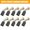 CB303, variant on 10Pcs Carbon Brushes Set Carbon & Metal For Angle Grinder Cb325,Cb459,Cb303,Cb419,Cb203,Cb85 Replacement Part
