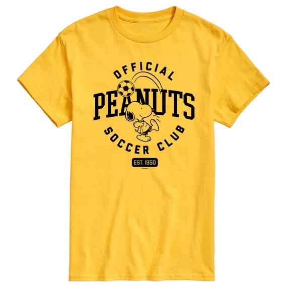 Peanuts - Peanuts Soccer Club - Men's Short Sleeve Graphic T-Shirt