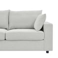thumbnail image 5 of Modern 78" Upholstered Sofa with Deep Cushions & Removable Pillows, 5 of 7