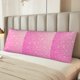 thumbnail image 2 of Balery Breast Cancer Pink Ribbons Awareness Funda Protectora para Almohada Corporal de Algodón Hipoalergénico con Cierre(55 x 21 pulgadas), Almohadas No Incluidas, 2 of 7
