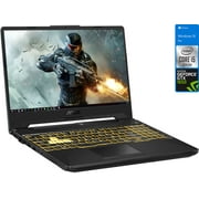 ASUS TUF F15 Gaming Laptop, 15.6" 144Hz FHD Display, Intel Core i5-10300H Upto 4.5GHz, 8GB RAM, 2TB NVMe SSD, NVIDIA GeForce GTX 1650 Ti, HDMI, DisplayPort via USB-C, Windows 10 Pro