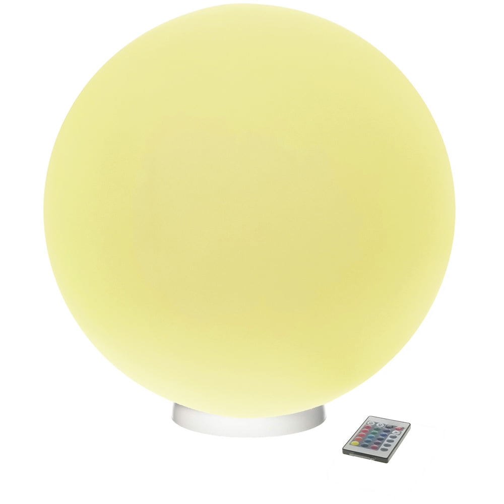 Modern Home Deluxe Floating LED Glowing Sphere w/Infrared Remote