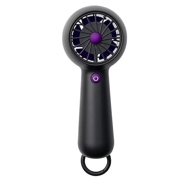 Xihbxyly Mini Ventilador Turbo, Ventilador de Mano Recargable de Alta Velocidad, Dispositivo Compacto de Refrigeración de Escritorio, Funcionamiento Silencioso para Un Uso Tranquilo, Disfrute de Viaj