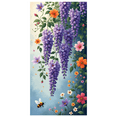 thumbnail image 2 of Colorful Floral Banner Nature Garden Design Decorative Flowers for Outdoor Party Event Home, 2 of 8