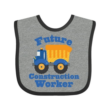

Inktastic Construction Truck for Kids Gift Baby Boy or Baby Girl Bib