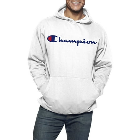 Champion Men's Big and Tall Powerblend Graphic Fleece Pullover Hoodie, up to Size 6XL